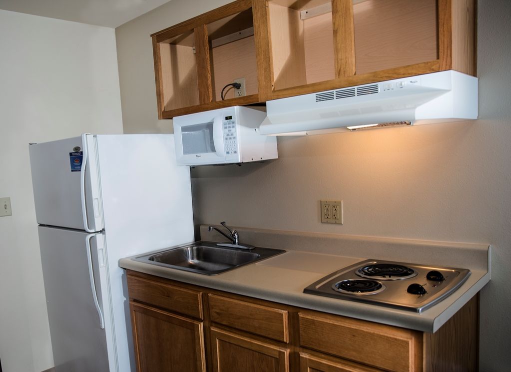 Woodspring Suites Evansville Oda fotoğraf